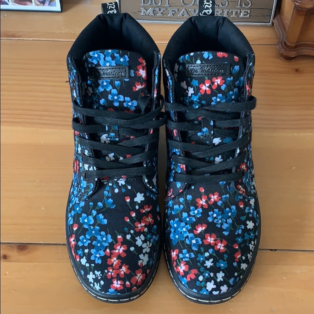 Floral Dr. Martens